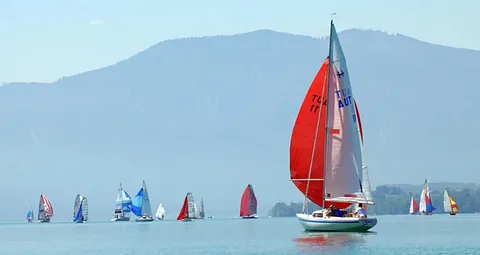 Segeln am Attersee